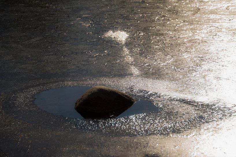 Steine und Eis von Cathfish photography by Cathie Lefieuw