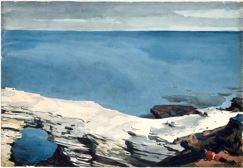 Winslow Homer-Natural Bridge, Bermuda by finemasterpiece