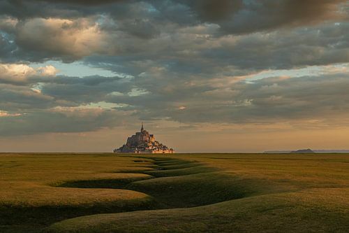 Zonsopkomst Le Mont Saint Michel