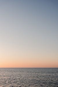 Sonnenuntergang an der italienischen Küste