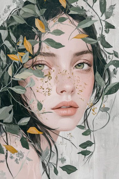 Natürlich! Hier ist ein passender Titel:„Gesicht der Natur  von Poster Art Shop