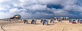 On the beach at St Peter-Ording by Achim Thomae Photography