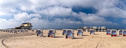 Op het strand van St. Peter-Ording