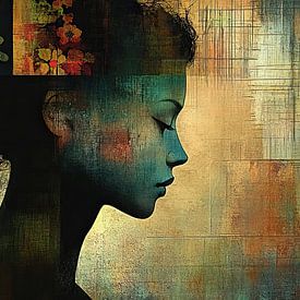 Frau Gold von Kunst Laune