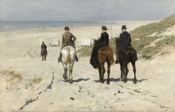 Morgenrit langs het strand, Anton Mauve (gezien bij vtwonen)