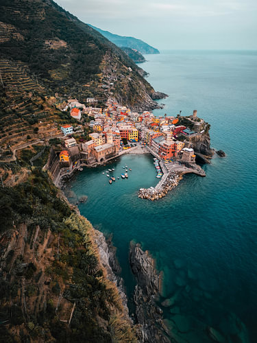 Vernazza en de Ligurische Kust | Panorama van Cinque Terre