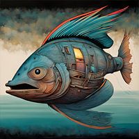 Hausfisch, Hausfisch surreal