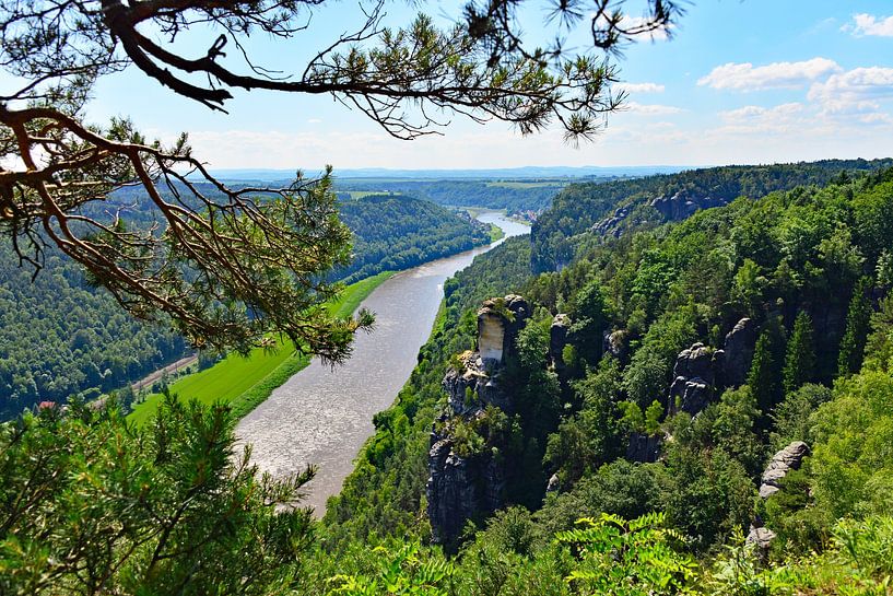 Vue sur l'Elbe 2.0 par Ingo Laue