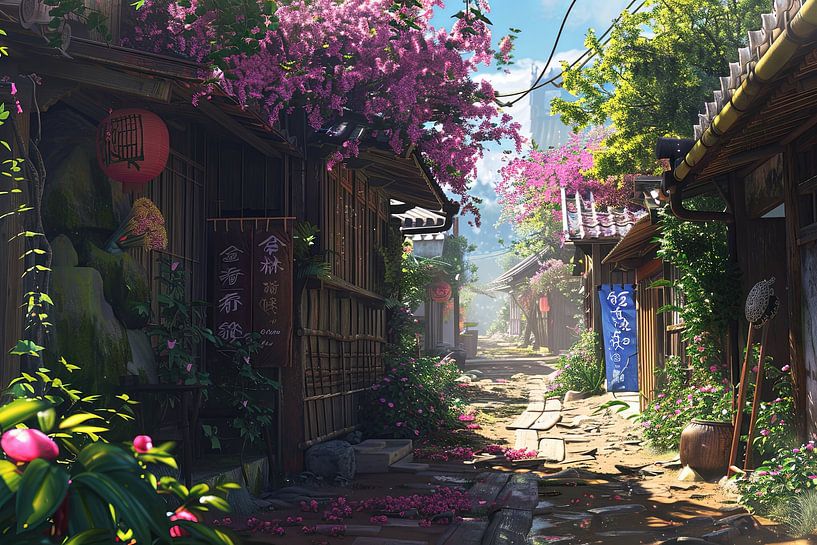 japans straatje van Egon Zitter