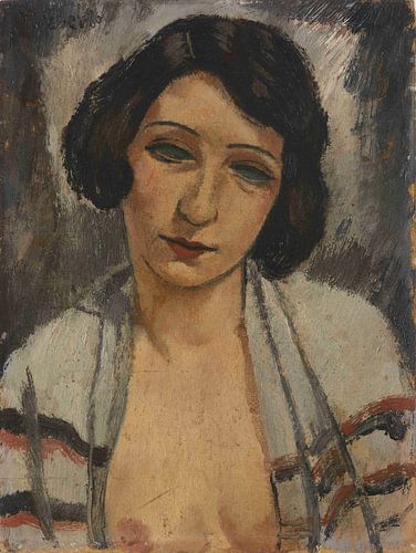Georges Kars, Meisje met een loshangende blouse, 1930