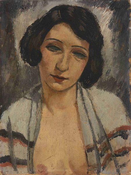 Georges Kars, Jeune fille à la blouse ample, 1930 par Atelier Liesjes