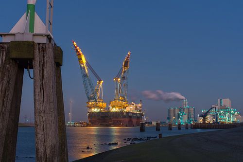 Saipem 7000 in Eemshaven