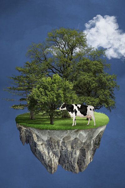 All There's Left of Earth and Cows van Marja van den Hurk