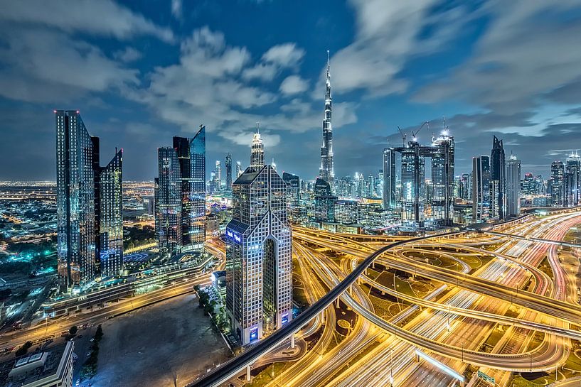 Le ciel de Dubaï par Dieter Meyrl