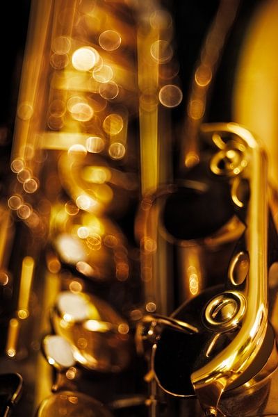 De oude saxofoon van Rolf Schnepp