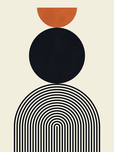 Cirkels en halve cirkels 14