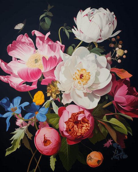 Colourful flowers by Studio Allee