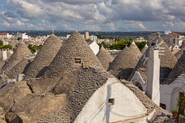 Trulli in Alberobello, Puglia, Italy