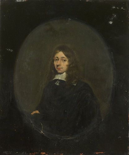 Portret van een man, Gerard ter Borch (II), 1640 - 1681