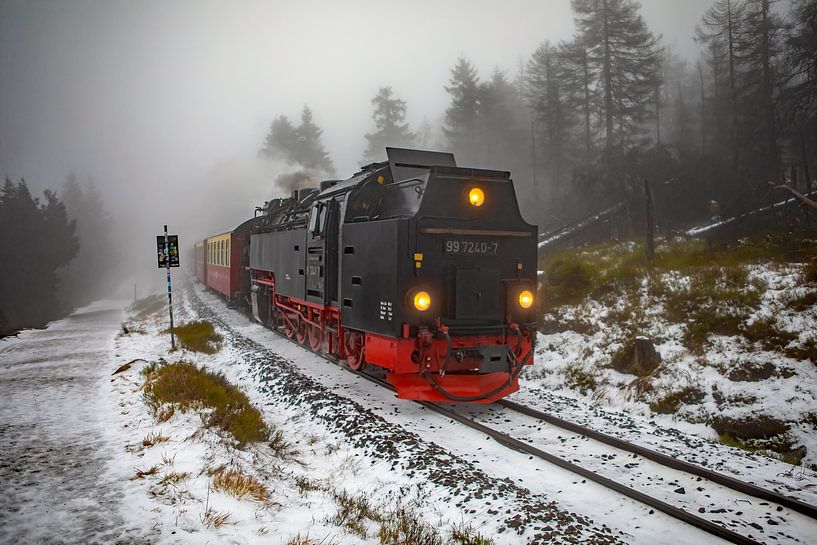 The Brocken Railway on the Goethe Trail by t.ART