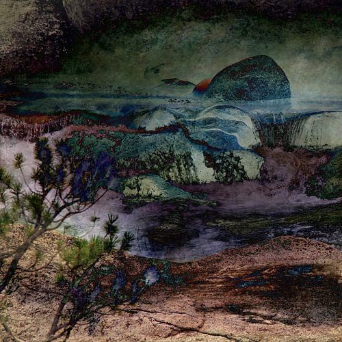 VIOLETTER WASSERFALL