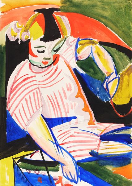 Child (1914-1916) by Henry Lyman Sayen. by Studio POPPY