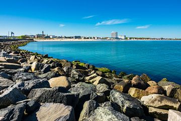 View to  Warnemuende, Germany