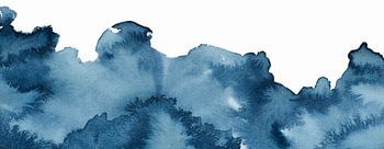 Let the ocean in | Aquarel schilderij