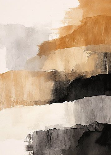 Horizons gris et pensées dorées