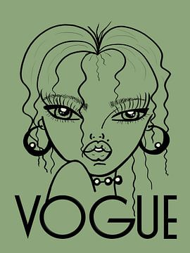Olive for Vogue by H.Remerie Photography and digital art