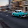 oldtimer op de malecon Havana van Eric van Nieuwland