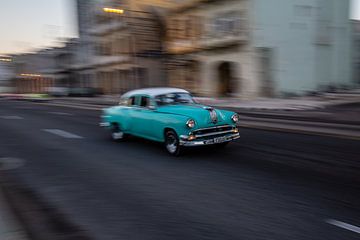 oldtimer op de malecon Havana