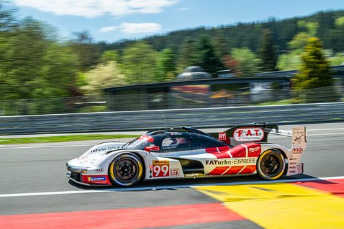 Porsche 963 hypercar op Spa Francorchamps