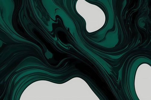 Dynamische Smaragdgroene Abstractie