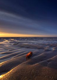 Egmond aan Zee - Un coucher de soleil haut en couleur sur Dan Photo Shaman