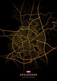 Apeldoorn City Map by Kenda Maruyama