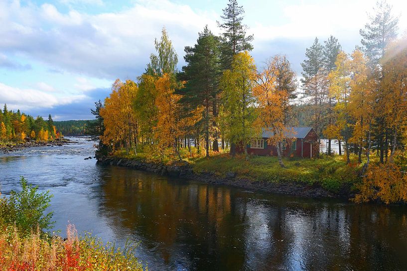 An einem Fluss in Schweden von Thomas Zacharias