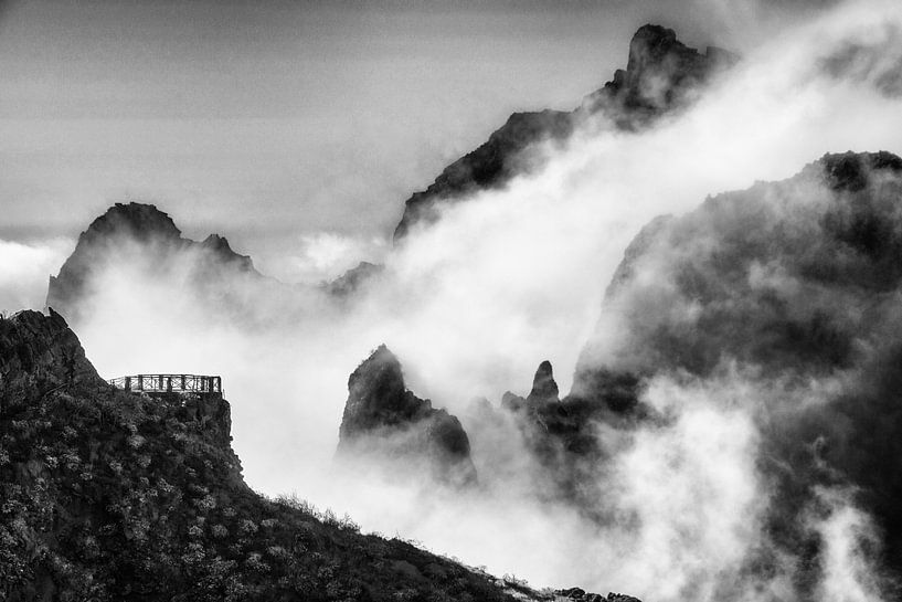 Islands in the clouds by Dick Carlier