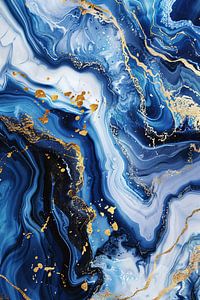 Golden marble