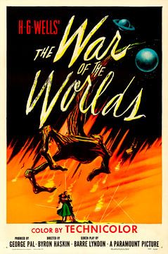 Filmposter War of the Worlds van Brian Morgan