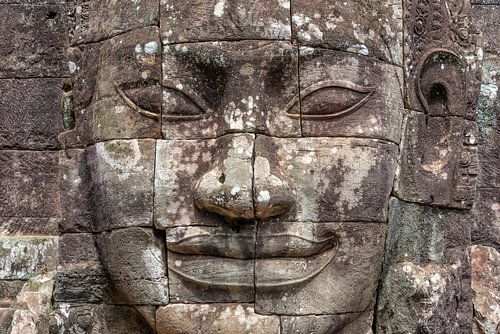 Buddha-Statue in Bayon-Tempel, Angkor Wat