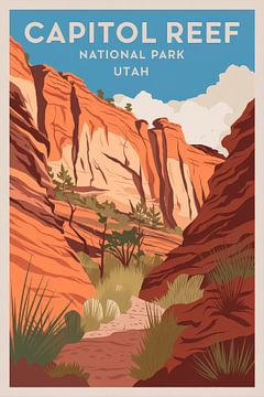 Capitol Reef, Utah van Poster Art Shop