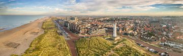 Panorama Egmond aan Zee van Rene Wolf