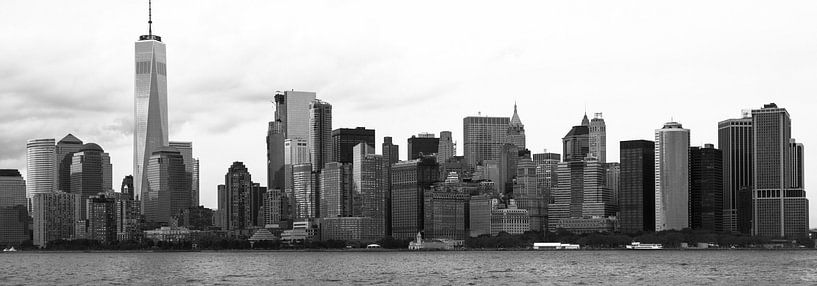 Skyline van Manhattan, New York City par Hans Wijnveen