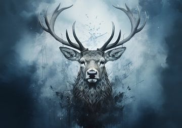 Deer - Series 1.3 by Ralf van de Sand