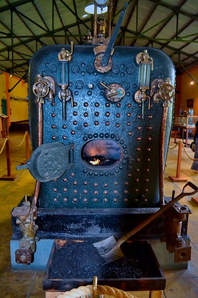 Steam Train Vintage Mauritius van Faucon Alexis