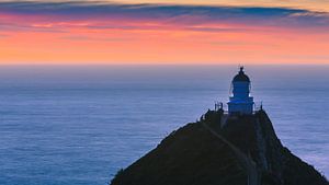 Nugget Point Leuchtturm, Südinsel, Neuseeland von Henk Meijer Photography