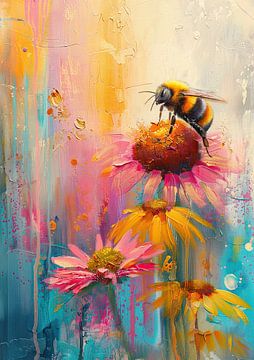 Bijen modern van De Mooiste Kunst