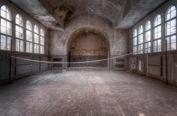 The Net Holds Firm. by Roman Robroek - Photos of Abandoned Buildings