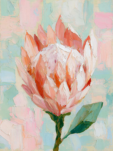The Gentle Power of a Protea in Bloom